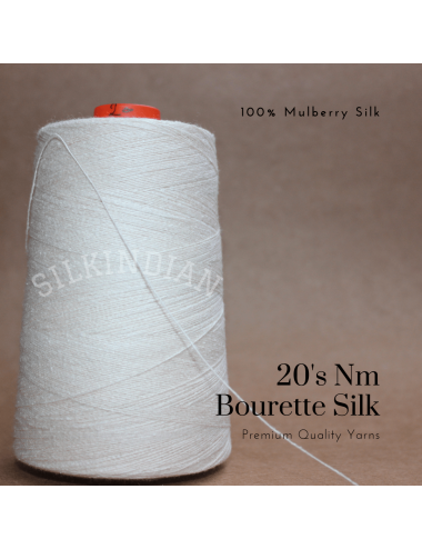 20's Nm Bourette Silk Yarn