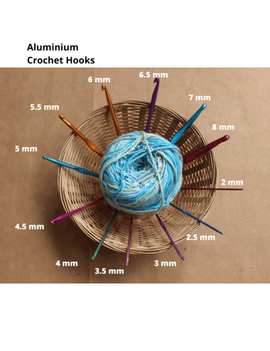 Aluminium Crochet Hooks